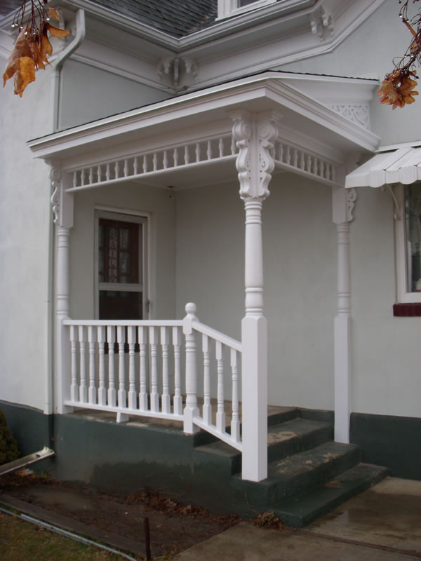 ornate porch