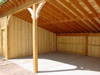 interior of carport